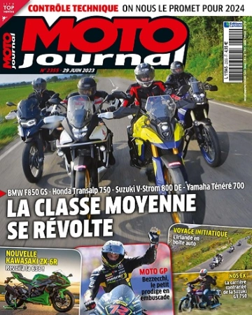 Moto Journal N°2355 Du 29 Juin 2023 [Magazines]