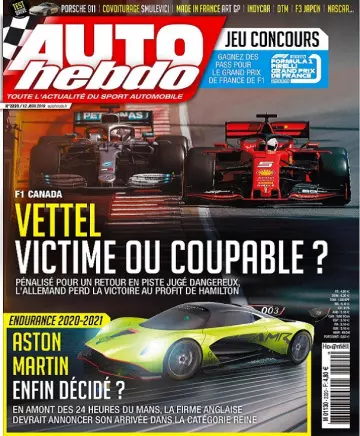 Auto Hebdo N°2220 Du 12 Juin 2019  [Magazines]