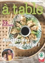 À Table N°7 – Juillet 2018  [Magazines]