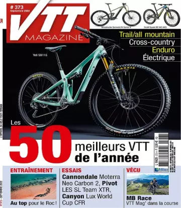 VTT Magazine N°373 – Septembre 2022 [Magazines]