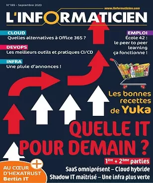 L’Informaticien N°189 – Septembre 2020 [Magazines]