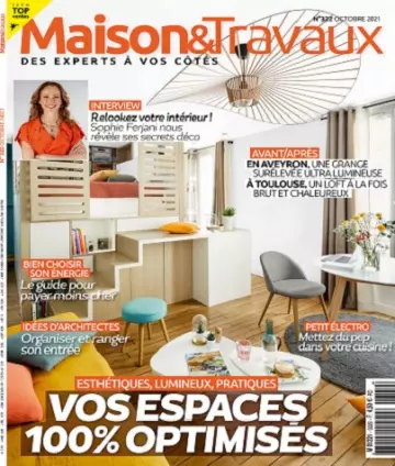 Maison et Travaux N°322 – Octobre 2021  [Magazines]