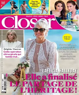 Closer N°784 Du 19 au 26 Juin 2020 [Magazines]