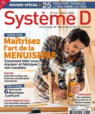 Système D N°914 – Mars 2022 [Magazines]