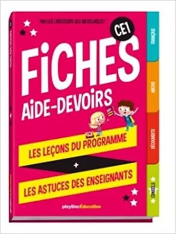 Mes fiches aide-devoirs - CE1 [Livres]