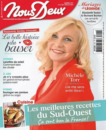 Nous Deux N°3757 Du 2 Juillet 2019  [Magazines]