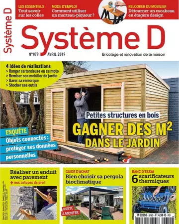 Système D N°879 – Avril 2019  [Magazines]