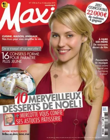 Maxi France - 9 Décembre 2019 [Magazines]