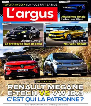 L’Argus N°4609 Du 23 Février 2022 [Magazines]