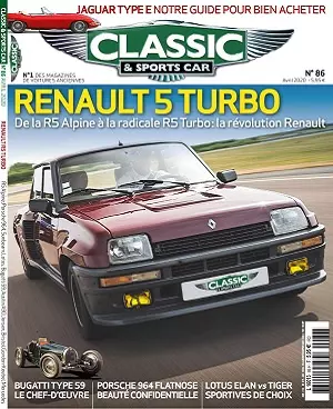 Classic et Sports Car N°86 – Avril 2020 [Magazines]