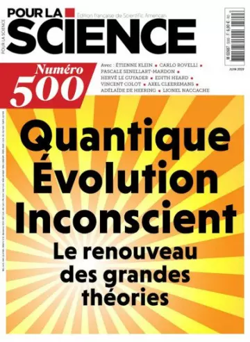 Pour la Science N°500 Juin 2019 [Magazines]