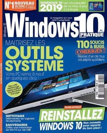 Windows 10 Pratique N°1 – Avril-Juin 2019 [Magazines]