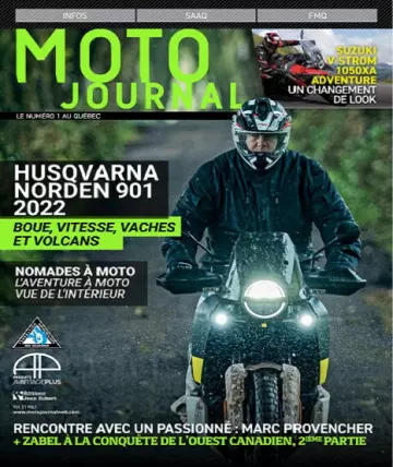 Moto Journal Québec – Mars 2022  [Magazines]