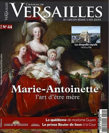 Château De Versailles N°44 – Janvier-Mars 2022 [Magazines]