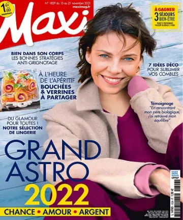 Maxi N°1829 Du 15 au 21 Novembre 2021 [Magazines]