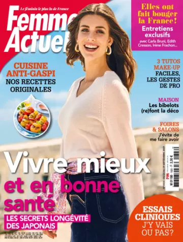 Femme Actuelle N°1826 - 23 au 29 Septembre 2019 [Magazines]