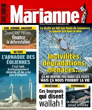 Marianne N°1225 Du 4 au 10 Septembre 2020 [Magazines]