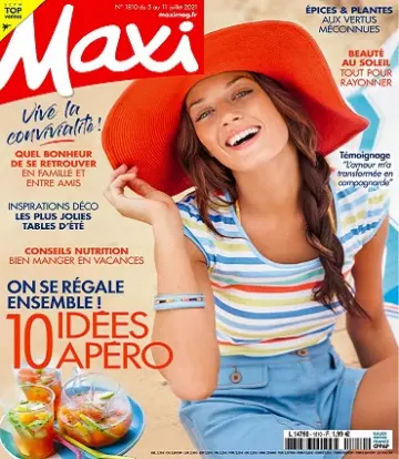 Maxi N°1810 Du 5 au 11 Juillet 2021 [Magazines]