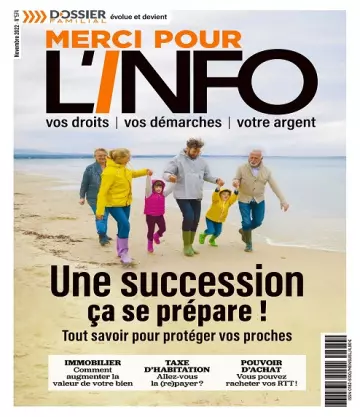 Dossier Familial N°574 – Novembre 2022  [Magazines]