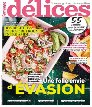 Délices De Femmes d’Aujourd’hui N°31 – Août 2021  [Magazines]