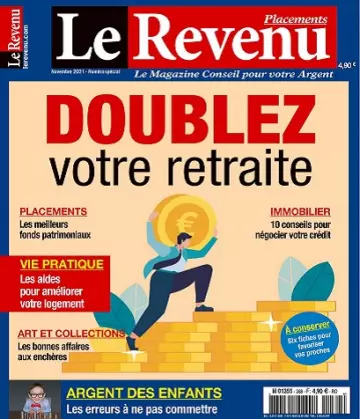 Le Revenu Placements N°288 – Novembre 2021 [Magazines]