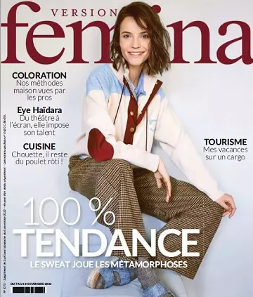 Version Femina N°1075 Du 7 Novembre 2022 [Magazines]