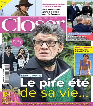 Closer N°890 Du 1er Juillet 2022 [Magazines]