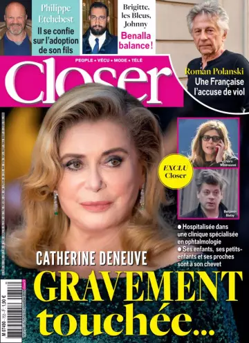 Closer France - 15 Novembre 2019 [Magazines]