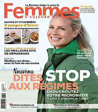 Femmes D’Aujourd’hui N°1 Du 7 au 13 Janvier 2021  [Magazines]