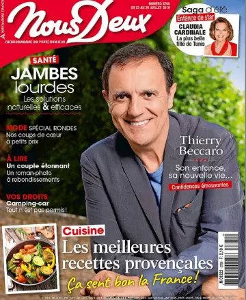 Nous Deux N°3760 Du 23 Juillet 2019 [Magazines]