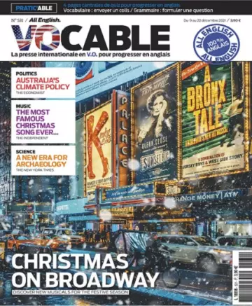 Vocable All English N°531 Du 9 Décembre 2021  [Magazines]