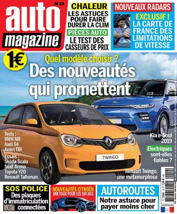 Auto Magazine N°19 – Juillet-Août 2019  [Magazines]