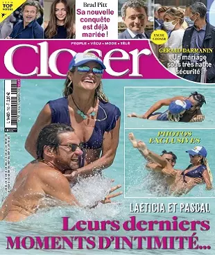 Closer N°795 Du 4 au 10 Septembre 2020 [Magazines]