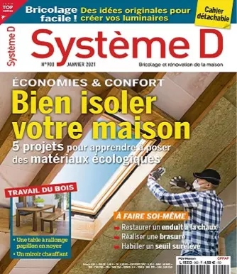 Système D N°900 – Janvier 2021 [Magazines]