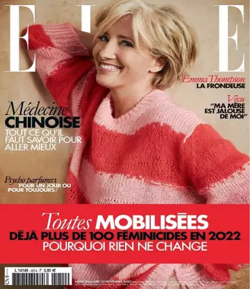 Elle N°4014 Du 24 au 30 Novembre 2022 [Magazines]