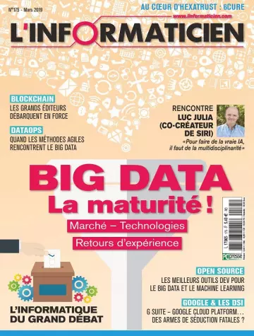 L’Informaticien N°175 – Mars 2019  [Magazines]