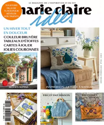 Marie Claire Idées N°148 – Janvier-Février 2022  [Magazines]