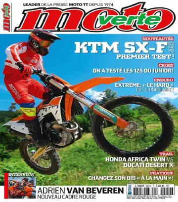 Moto Verte N°580 – Août 2022 [Magazines]