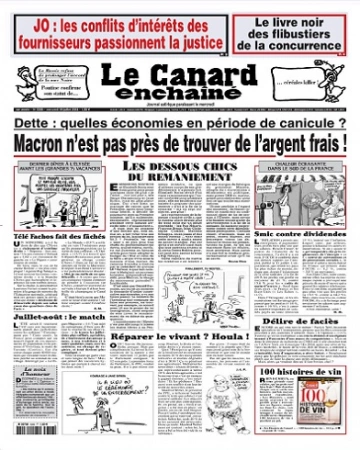 Le Canard Enchaîné N°5358 Du 19 Juillet 2023  [Journaux]