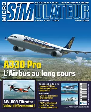 Micro Simulateur N°313 – Février 2020 [Magazines]