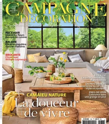 Campagne Décoration N°138 – Août-Septembre 2022  [Magazines]