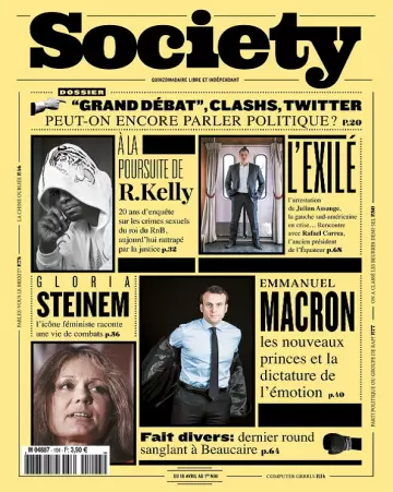 Society N°104 Du 18 Avril 2019 [Magazines]