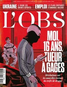 L’Obs - 30 Novembre 2023  [Magazines]