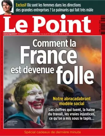 Le Point - 12 Décembre 2019 [Magazines]