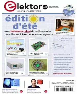 Elektor N°484 – Juillet-Août 2020  [Magazines]