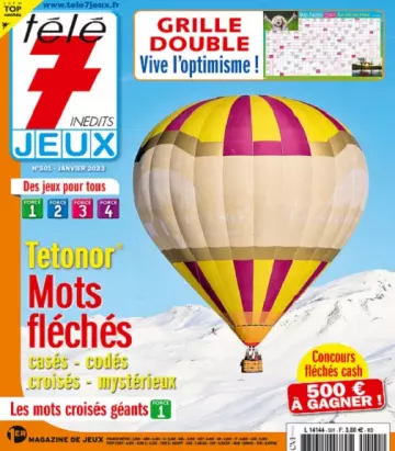 Télé 7 Jeux Inédits N°501 – Janvier 2023  [Magazines]