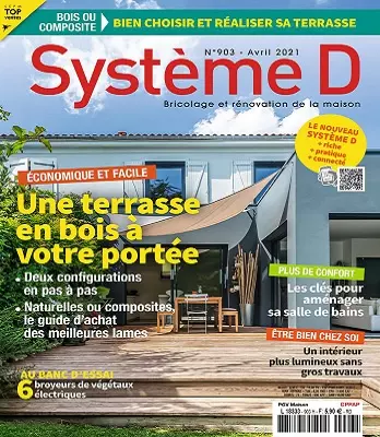 Système D N°903 – Avril 2021 [Magazines]