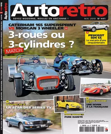 Autoretro N°441 – Mai 2019 [Magazines]