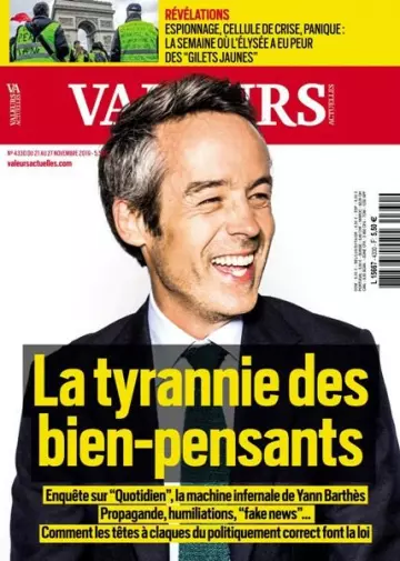 Valeurs Actuelles - 21 Novembre 2019 [Magazines]