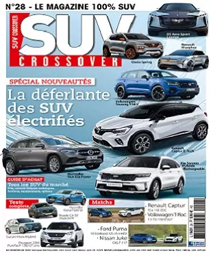 Suv Crossover N°28 – Avril-Juin 2020 [Magazines]